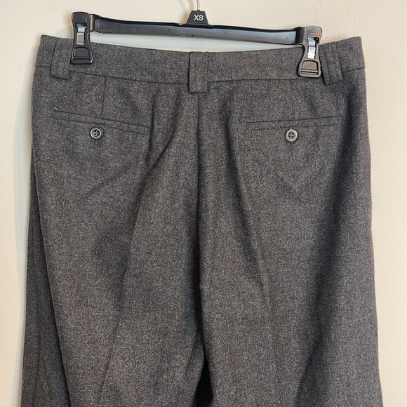 Rene Lezard high rise wide leg grey Wool blend trousers - Picture 5 of 7